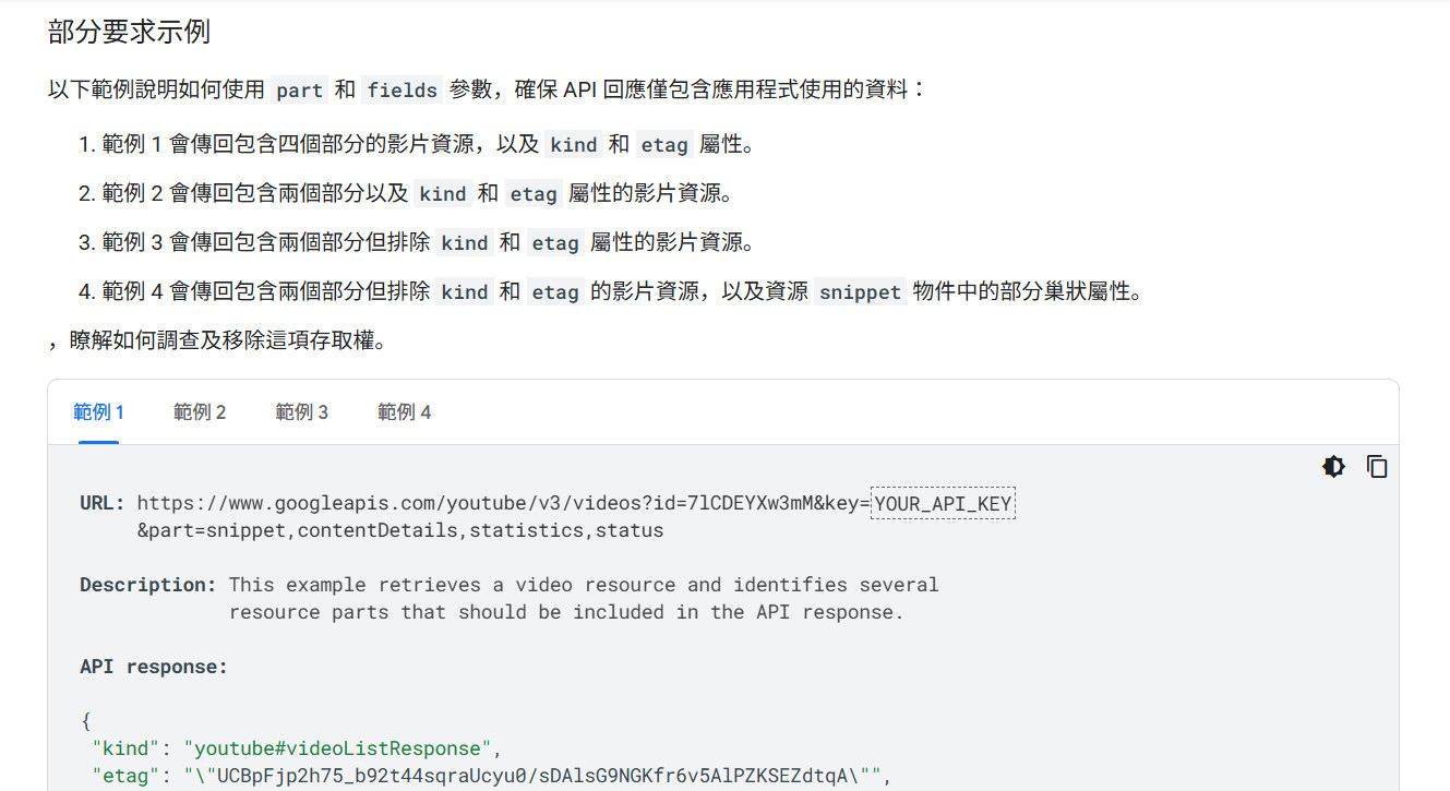Youtube Data API