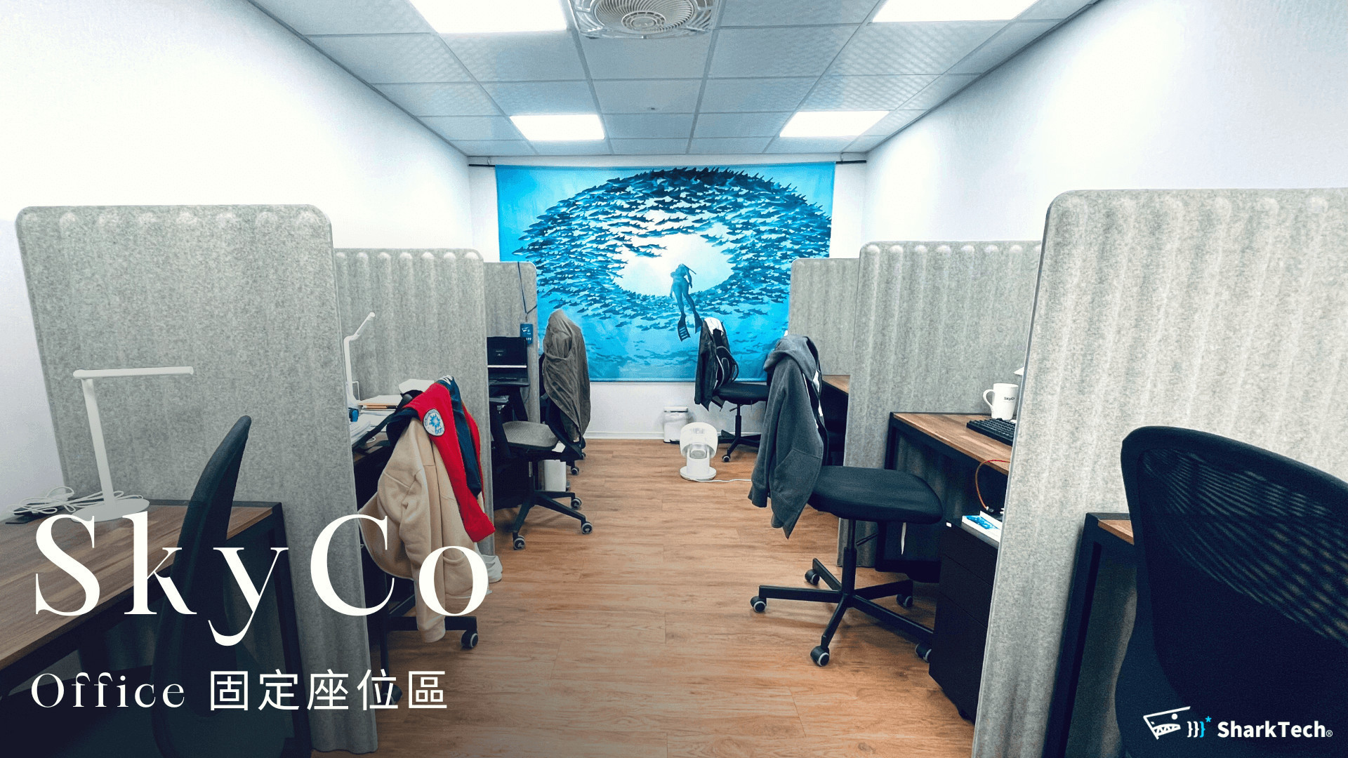 SkyCo 台北共享辦公室-固定座位區
